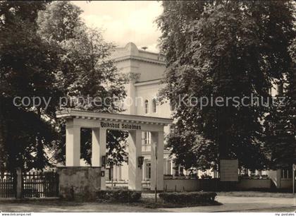 Schoenebeck Elbe Eingang zum Volksbad Salzelmen