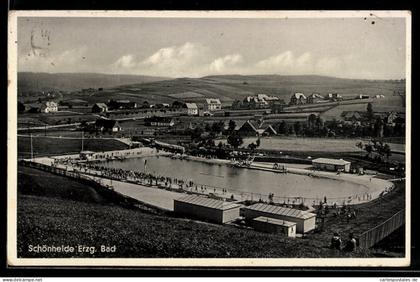 AK Schönheide /Erzgeb., Schwimmbad