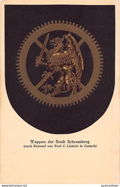 Deutschland - Schramberg (BW) Wappen der Stadt Schramberg nach Entwurf von Prof. C. Liebich in Gutach)