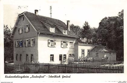 Deutschland - SCHWÄBISCH GMÜND - Kindererholungsheim Lindenfirst
