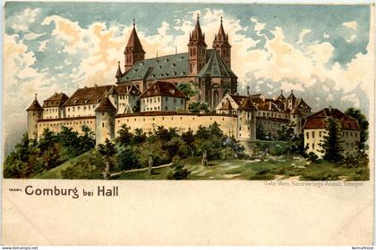 Comburg bei Hall - Litho