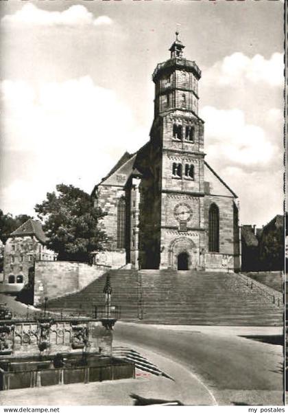 Schwaebisch Hall irche