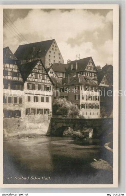 Schwaebisch Hall Stadtansicht