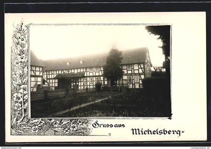 AK Michelsberg / Schwalmstadt, Bauernhaus
