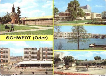 Schwedt Franzoesische Kirche Friedrich-Engels-Strasse Kulturhaus