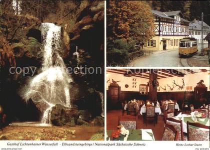 Lichtenhain Sebnitz Gasthof Lichtenhainer Wasserfall
