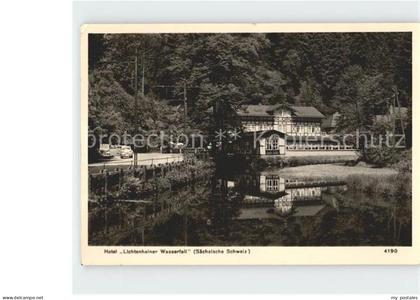 Lichtenhain Sebnitz Hotel Lichtenhainer Wasserfall