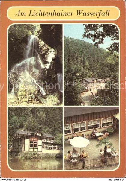 Lichtenhain Sebnitz Wasserfall