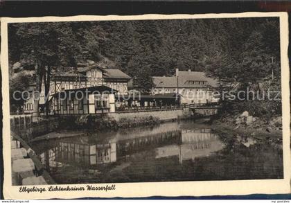 Lichtenhain Sebnitz Wasserfall Elbgebirge