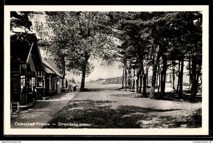 AK Prerow, Ostseebad, Strandweg