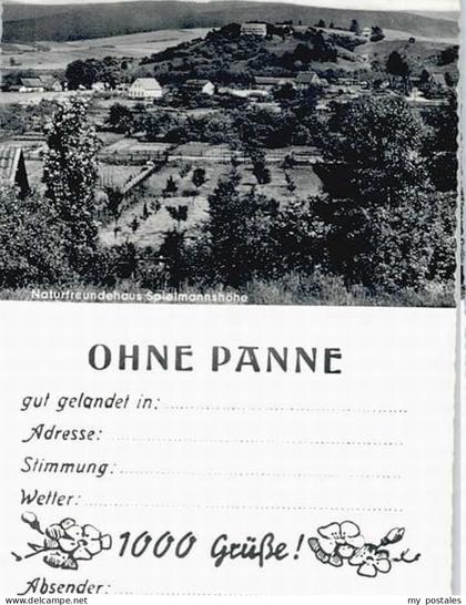 Seesen Harz Seesen Naturfreundehaus Spielmannshoehe