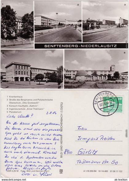Senftenberg/Niederlausitz Planetarium Oberschule, Konsum Kathrin 1984