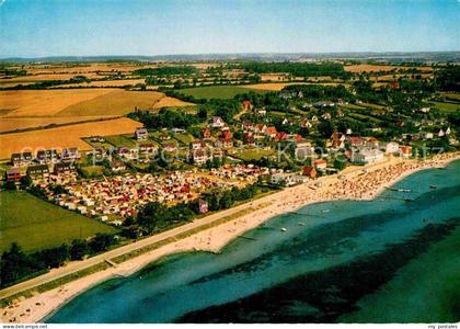 Sierksdorf Fliegeraufnahme Strand