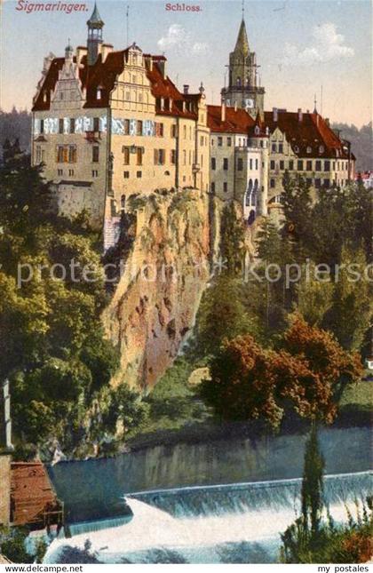 Sigmaringen Schloss Donauwehr