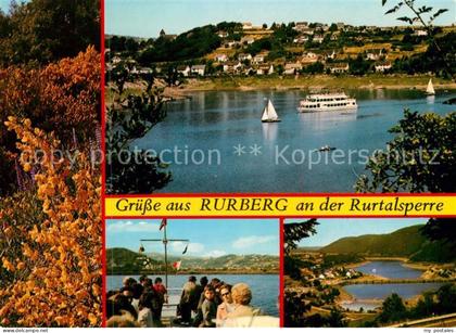 Rurberg Simmerath Eifel NRW Rurtalsperre Faehrschiff