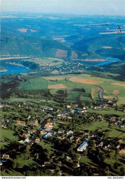 Steckenborn Simmerath Fliegeraufnahme mit Rurtalsperre Schwammenauel