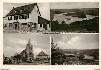 Steckenborn Simmerath Gasthof Stollenwerk Kirche Panorama Schwammenauel