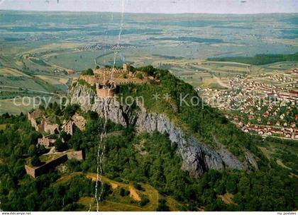 Singen Hohentwiel Burgruine Hohentwiel Fliegeraufnahme