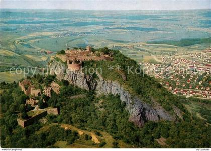 Singen Hohentwiel Fliegeraufnahme Burgruine Hohentwiel