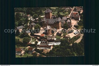 Burg Wupper Schloss Burg Fliegeraufnahme