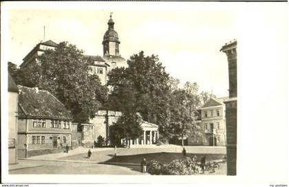 Sondershausen Thueringen Sondershausen Markt Schloss x 1956
