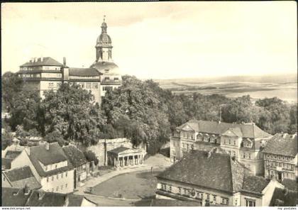 Sondershausen Thueringen Sondershausen Marktplatz Rathaus Schloss x 1966