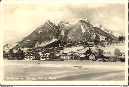 Sonthofen Oberallgaeu Sonthofen Gruenten Allgaeu x