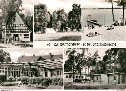 Klausdorf Mellensee Badestrand Campingplatz Bungalows Gaststaette