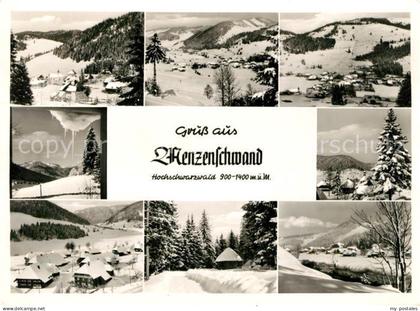 Menzenschwand Winterpanorama Hochschwarzwald