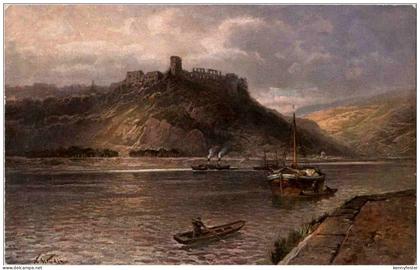 Burg Rheinfels - Künstlerkarte