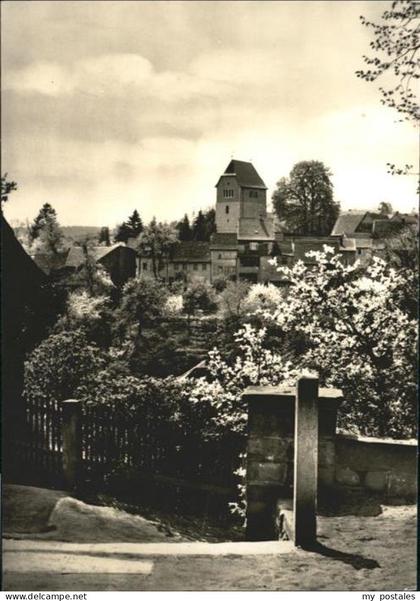 Stadtroda Thueringen Kreuz Kirche