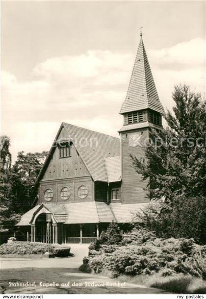 Stahnsdorf Kapelle auf dem Suedwest Kirchhof