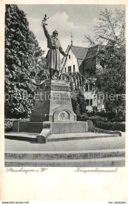 Steinhagen Westfalen Kriegerehrenmal