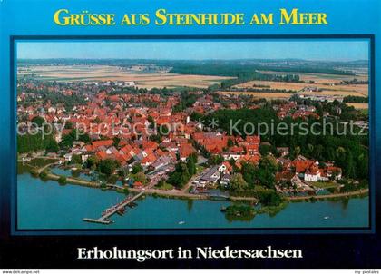 Steinhude Wunstorf Fliegeraufnahme mit Steinhuder Meer