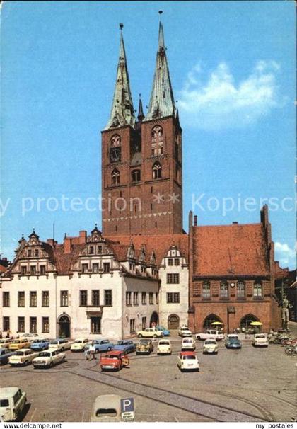 Stendal Marktplatz Marienkirche