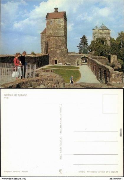 Stolpen Burg Stolpen Ansichtskarte 1985