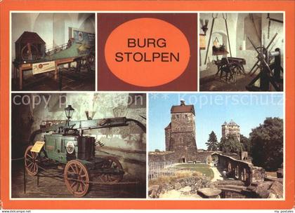 Stolpen Burg Stolpen Wasserkunst Folterkammer Feuerspitze