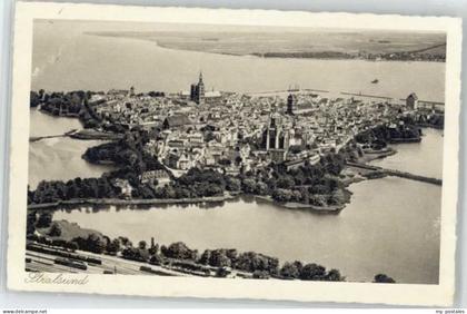 Stralsund Mecklenburg Vorpommern Stralsund Fliegeraufnahme