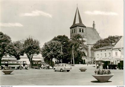Strasburg  Uckermark Marktplatz