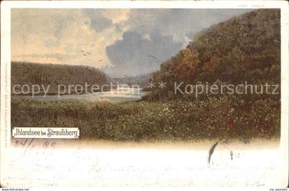 Strausberg Brandenburg Ihlandsee Kuenstlerkarte