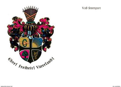 Stuttgart VaB Stuttgart Wappen der Burschenschaft