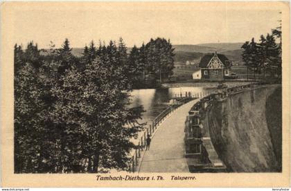 Tambach - Dietharz, Talsperre