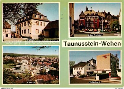 Wehen Taunusstein Schloss Altes Rathaus Panorama Volksbank