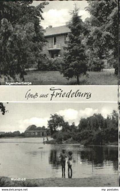 Friedeburg Jugendherberge ungelaufen ca. 1955
