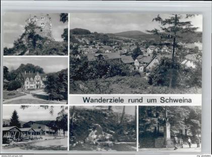 Schweina Ruine Liebenstein Forsthaus Kissel Lutherbrunnen Luther Denkmal