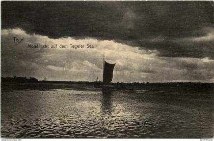 Tegel - Mondnacht auf dem Tegeler See