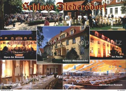 Teltow Biergarten Brennerei Open Air Konzert Schloss bei Nacht Salon Oktoberfest
