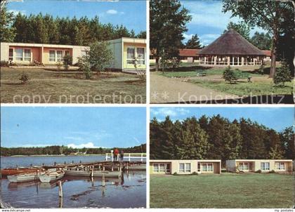 Ahrensdorf Templin Erholungsheim VEB Leuna Werke Walter Ulbricht Bootssteg See