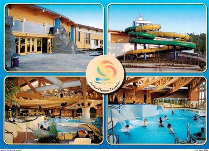 Templin Natur Therme Templin Gastraum Wasserrutsche Hallenbad