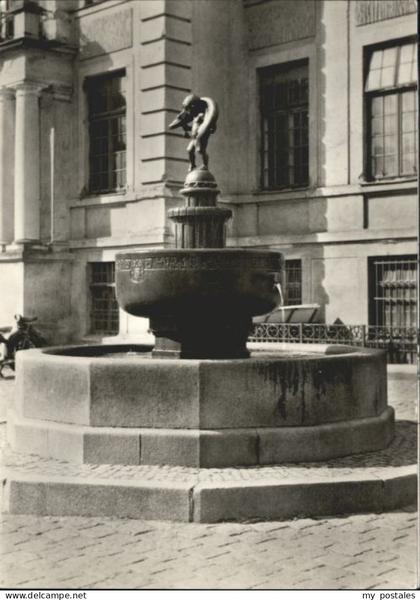 Teterow Mecklenburg Vorpommern Teterow Hechtbrunnen